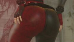 1girls 3d animated ass ass_focus ass_shake batman:_arkham_city batman_(series) big_ass bubble_butt dc dc_comics female female_only fingerless_gloves from_behind gloves harley_quinn harley_quinn_(arkham) harley_quinn_(arkham_city) huge_ass jiggle kishi no_sound pants shiny shiny_clothes solo video webm