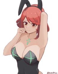 1girls breasts daymandraws female female_only pyra red_hair short_hair solo tagme xenoblade_(series) xenoblade_chronicles_2