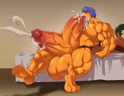 abs autofellatio balls biceps bodybuilder crimsonrabbit cum_shot cum_splatter cumming cumshot diphallia diphallism excessive_cum furry hyper hyper_balls hyper_genitalia hyper_muscles hyper_penis hyper_testicles male male_focus male_only masturbation multi_genitalia multi_penis muscles muscular muscular_arms muscular_ass muscular_back muscular_legs muscular_male muscular_thighs nipples pecs penis testicles veins veiny_penis
