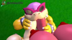 1boy 1male 2futas 3d 3d_(artwork) animated big_breasts big_penis blowjob cum cumshot deepthroat double_barrel_blowjob double_fellatio double_handjob futa_on_male futadom futanari handjob koopa koopaling loop mario_(series) mp4 nintendo nutmansfm oral oral_penetration penetration penis pom_pom_(mario) roy_koopa scalie sex short_playtime source_filmmaker super_mario_3d_land super_mario_bros. two_dicks_one_mouth video video_games wendy_o._koopa