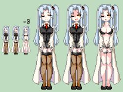 angela angela_(lobotomy_corporation) library_of_ruina lobotomy_corporation pixel_art project_moon tagme