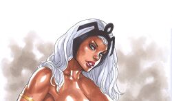 1girls chris_foulkes curvaceous curvy curvy_body curvy_female curvy_figure dark-skinned_female dark_skin female female_only hourglass_figure light-skinned_female light_skin marvel marvel_comics ororo_munroe solo solo_female storm_(x-men) straight_hair tagme voluptuous x-men