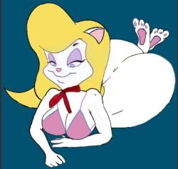 ass big_butt dixie_(catillac_cats) domestic_cat felid feline felis female mammal the_catillac_cats