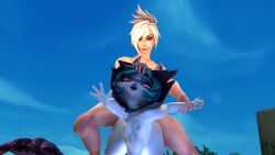 1futa 1girls 2022 3d behind breasts doggy_style female forced futa_on_female futanari intersex league_of_legends peachyybutt rape riven rough_sex self_upload shortstack size_difference small_breasts stomach_bulge vex_(league_of_legends) yordle