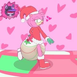 1girls amy_rose diaper half-awake-jake messing messy_diaper peeing peeing peeing_self scat soiling sonic_(series) wetting