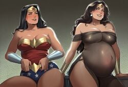 diana of themyscira from dc by phophopho