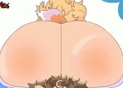 animated ass big_ass bubble_butt huge_ass swasbi_(artist) tagme