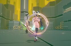 3d alternate_breast_size ass ass_focus bare_ass big_ass big_breasts big_thighs bread breasts breasts_out chinese_clothes dialyn_(zenless_zone_zero) earrings female finishing_move game_mod hoyoverse huge_ass huge_breasts large_breasts legs longer_than_10_seconds mihoyo mod multicolored_hair portal shorter_than_30_seconds squished squished_between_ass tagme thicc thicc_thighs thick_thighs twintails video video_game voidhero watermark zenless_zone_zero