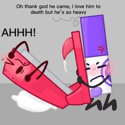 1:1 2boys absurd_res anal anal_orgasm anal_sex battle_for_bfdi battle_for_dream_island bfb bfdi bodily_fluids cum cum_in_ass cum_inside duo ejaculation gay gay_anal gay_sex genital_fluids hands-free hi_res jacknjellify jnj male male/male marker marker_(bfdi) non-human non-human_only object_show object_show_community object_shows orgasm osc penetration sex stapler stapy_(bfdi) sussyoscmember the_power_of_two toony tpot