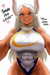 mirko from boku no hero academia by witlessfrawn