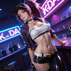 akali from k/da series by benj17