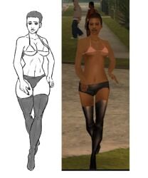 background character from grand theft auto by pochoclogigi