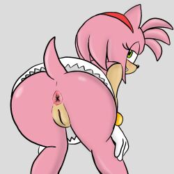 amy rose from sega by spanky15