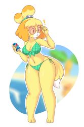 isabelle (animal crossing) from animal crossing by venky