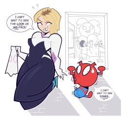 gwen stacy from marvel by goodbyellow