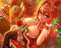 daiwa scarlet (scarlet nuit etoile) (umamusume) from christmas by lukari