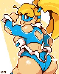 rainbow mika from capcom by legendofnerd