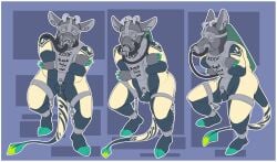 absurd_res anthro asphyxiation balls belly blindfold bodily_fluids bondage bound bovid breath_play caprine chastity_cage chastity_device collar erotic_asphyxiation gag gag_sequence genital_fluids genitals goat hi_res humanoid humanoid_genitalia imp koofdragon koofendorfin male mammal masking metal_collar metal_hood metal_mask nude penis permanent permanent_bondage permanent_chastity_device restraints sensory_deprivation simple_background slave solo submissive submissive_male text