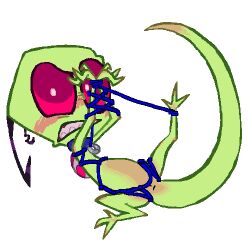 zim from invader zim by chl0r0f0rm
