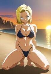 android 18 from dragon ball z by duderu vanilla