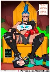 1futa abs ahe_gao ai_generated angry_expression armor ass big_breasts big_penis blue_hair bondage boots braid breath_play broken chains choker choking cleavage collar comic crossover crossover_pairing crying dark_skin defeated defeated_expression defeated_female dialogue domination dreadlocks evil_smile face_near_crotch female female_domination female_submissive femdom femsub foot_on_face futa_on_female futa_only futadom futanari gasp gloves glow green_background green_eyes green_glow green_skin heavy_breathing hentblush huge_ass huge_cock humiliation implied_body_odor implied_chemical_woman implied_deepthroat implied_erection implied_facesitting implied_foot_domination implied_forced_oral implied_musk implied_poison implied_smegma implied_smell_worship implied_throat_fucking implied_trampling implied_venom indoors junker_queen junker_town junkerqueen junkertown large_breasts lying_on_back lying_on_floor mind_break mohawk muscular muscular_arms muscular_female muscular_futa muscular_legs open_mouth overwatch overwatch_2 panting red_eyes shoulder_pads smug speech_bubble spiked_armor spikes sweat tears text text_box thick_thighs thighhighs throne throne_room tongue_out valorant venom_(valorant) verbal_humiliation viper_(valorant) wide_smile
