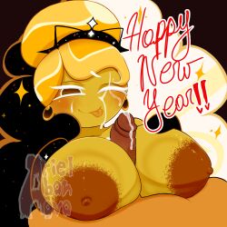 cheesecake cookie from cookie run by arielbonovo