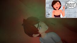 3d anus ass ass bathroom ben_10 ben_tennyson brown_hair fart fart_cloud fart_fetish farting giantess helen_parr macro mature mature_female micro milf saxanas the_incredibles toilet