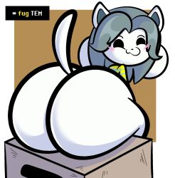 temmie (undertale) from undertale by ekkokenight