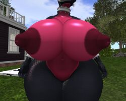 1girls anthro ass big_ass bubble_ass bubble_butt cynder female ferialexonar huge_ass tagme thick_thighs wide_hips