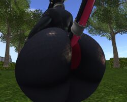 1girls anthro ass big_ass bubble_ass bubble_butt cynder female ferialexonar huge_ass tagme thick_thighs wide_hips