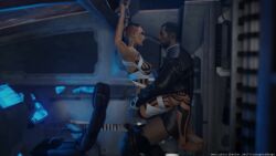 1boy 1girls 3d 4k absurd_res animated anus areola ass ass_grab athletic_female bouncing_breasts breasts commander_shepard duo duo_focus functionally_nude_female hi_res highres human jack_(mass_effect) large_ass large_breasts large_penis light-skinned_female light-skinned_male light_skin mass_effect nipples partially_clothed_male savagecabbage sex sound sound_effects suspended_congress tattoo thick_thighs vaginal vaginal_penetration vaginal_sex video wide_hips