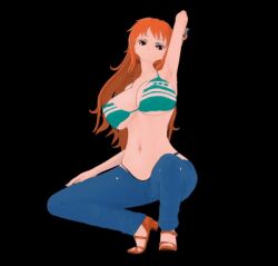 nami (one piece) from one piece by tamarind