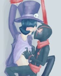 2boys femboy gay julian_(randy_cunningham:_9th_grade_ninja) ninja randy_cunningham randy_cunningham:_9th_grade_ninja unknown_artist