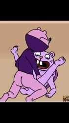 animal anthro ass backsack balls beaver bottomless butt dnftt2011 feet gay happy_tree_friends humanoid humanoid_penis naked penis scared sex the_mole_(htf) toothy_(htf)