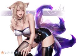 ahri from k/da series by milkychu