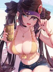 mona (genshin impact) from genshin impact by mitsu art