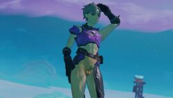 crossdressing femboy fortnite orin_(fortnite) scoutfuntf2 white_background