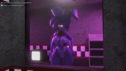 3d bonfie bonfie_(cryptia) bonnie_(cally3d) bonnie_(fnaf) cally3d clazzey cryptiacurves fazclaire's_nightclub female five_nights_at_freddy's fnaf fredina's_nightclub scottgames silver2299 solo