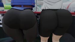 3d android_18 animated ass ass_shake ass_shaking ass_to_ass back_view big_ass big_butt bike_shorts black_pants black_shorts bubble_ass bubble_butt dragon_ball fat_ass fat_butt females huge_ass huge_butt kishi leggings mp4 no_sound pawg plump_ass shounen_jump tagme thick_ass thick_thighs thighs twerking videl video women yuri