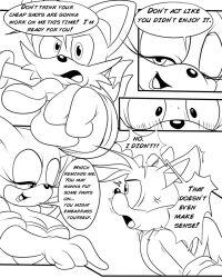 anthro bat comic fight fox greenhill older_female rouge_the_bat sammy_stowes sonic_(series) tails younger_male