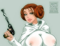 princess leia organa from a new hope by cyborg76