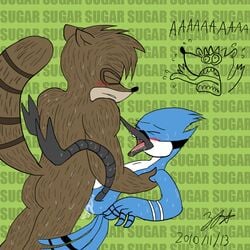 don male male_only mordecai multiple_males regular_show rigby tagme yaoi