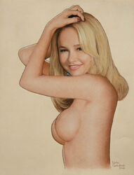 1girls ernie_centofanti female female_only hayden_panettiere human solo tagme