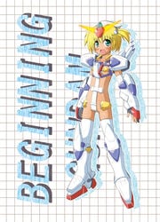 beginning_gundam gundam gunpla_builders_beginning_g mecha_musume tagme