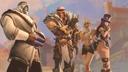 2boys 2girls 3d ass breasts caitlyn_kiramman draven drip female league_of_legends meme odgar revealing_clothes riven saijax_cail-rynx_kohari_icath'un shitpost white_hair