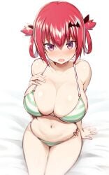 1girls bikini female female_focus gabriel_dropout greatmosu kurumizawa_satanichia_mcdowell large_breasts red_hair tagme tagme_(character)