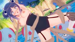 1girls 3d bathing_suit beach breasts furry goat_girl horns_and_hooves indie_virtual_youtuber koikatsu leggings orgasm pokemon pokemon_(species) pokephilia raichu rape renhentai restrained shinect_(minerva) tentacle tentacool vaginal_penetration virtual_youtuber