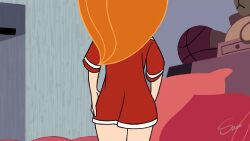 1girls animated ass bent_over butt buttplug censored disney disney_channel female female_only kim_possible kimberly_ann_possible partially_clothed presenting_hindquarters pussy rear_view saro showing_ass showing_pussy tagme teasing teasing_viewer