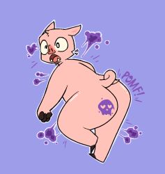 ass big_ass big_butt chubby clash_(series) clash_royale hog mother_witch_curse_(clash_royale) pig royal_hog surprised surprised_expression tagme