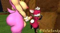 3d against_wall amy_rose big_ass big_balls big_breasts big_butt big_nipples big_penis bunny_tail chip_(sonic) curvy curvy_body curvy_figure curvy_futa curvy_hips femboy grabbing_own_penis grabbing_penis green_hill_zone looking_at_another looking_pleasured mobian_(species) nsfw nsfwsandy purple_fur render sega sfm shortstack sonic_(series) sonic_the_hedgehog_(series) toned toned_body